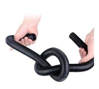 WUDOLI Funda de cable ignífuga con aislamiento de tubo corrugado negro for conectar cables y proteger cables eléctricos, manguera de 1 metro. Herramientas(8mm)