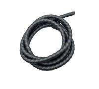 WUDOLI Manguito Protector en Espiral de PVC de 2 Metros for enrollar Cables de tuberías de Aceite, Apto for diámetros Interiores de 18 mm a 28 mm. Herramientas(Grey,ID 18mm)