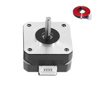 WUDOLI Motor paso a paso Nema 17, bifásico, 4 hilos, 17HS4023, cable de 1 metro, 1,0 A, 13 N.cm, 18,4 oz.in, 42 x 42 x 23 mm, extrusor. Herramientas
