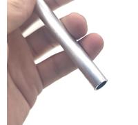 WUDOLI Tubo de aluminio 6063 de 5 mm a 40 mm de diámetro exterior, hueco, redondo, for bricolaje, de 200 mm de longitud, for marcos de muebles y rieles de cortinas. Industria(7x5mm)