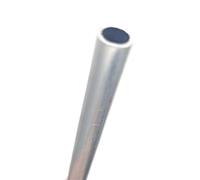 WUDOLI Tubo redondo hueco de aleación de aluminio 6061 de 100 mm de longitud for componentes de condensador y evaporador. Muy grueso. Industria(70x40mm)