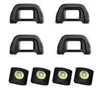 WUDQIJI Cámara 8 Unidades Nivel de Burbuja Cubierta para Zapata de Flash cámara Ocular Visor de cámara Nivel de Zapato Adecuado para Nikon D7000 D300 D200 D100 D90 D80 D40 D50 D70S D600 D610