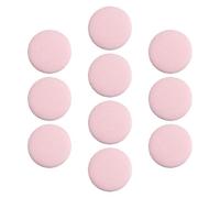 wueiooskj 10 botones de tela recubiertos de tela, botones de metal, DIY para abrigos, ropa, color rosa