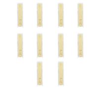 wueiooskj 10 Uds. Paquete de placa de saxofón de lengüeta fuerza Alto suministros Clip auxiliar artesanía silbato partes estabilización