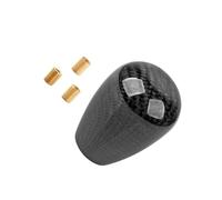wueiooskj Accesorios únicos para la palanca de cambios de transmisión manual. Elegante, duradera y ligera, fabricada en fibra carbono. Su forma única proporciona comodidad y ergonomía.