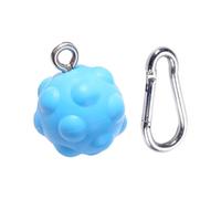 wueiooskj Agarre de pelota para dominadas, agarre de potencia, pelota para entrenamiento fuerza, entrenamiento fitness, fuerza pinza y escalada, mano para