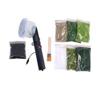 wueiooskj Aplicador de césped estático versátil, aplicador de césped estático Flocado, Juego Arena, Dispositivo eléctrico para proyectos Modelado, Modelado, Hobby, Manualidades, proyectos