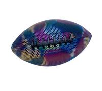 wueiooskj Balón de fútbol Americano Reflectante Resistente al Desgaste para Entrenamientos en Interiores y Exteriores y diversión de Juego Informal. Balón de competición