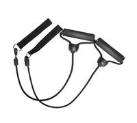 wueiooskj Banda elástica de resistencia para trampolín, banda de resistencia premium con asas para entrenamiento físico, ideal para entusiastas de gimnasios de interior, mujeres