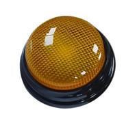 wueiooskj Botón de Sonido Office Trivia Nights Botón de Programa Juegos fácil Usar Juguete para niños Azul, Amarillo, 90x40 mm