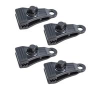 wueiooskj Clips y Abrazaderas para Lonas Resistentes, Ideales para toldos de Camping y Cubiertas de Piscina. Mecanismo Agarre Resistente e Impermeable. Abrazaderas Agarre con rotación Ajustable.