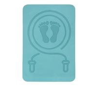 wueiooskj Colchoneta Antideslizante para Saltar la Cuerda, Acolchada y Antideslizante, Ideal para Saltar en Interiores y Exteriores, Pilates, Baile, y con absorción de Impactos.