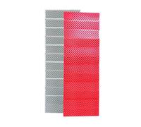 wueiooskj Colchoneta de camping portátil, resistente a la humedad y aislante del calor, para pícnics, de espuma, ultraligera, rojo