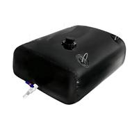 wueiooskj Contenedor de Agua Plegable para emergencias, para RV, Camping, Color Negro, Ligero y Duradero, de PVC Grueso, Resistente a la Lluvia y al Fuego, Ligero y Resistente al, Negro, 240 litros