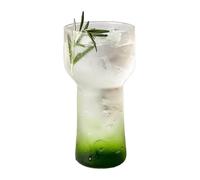 wueiooskj Copas de cóctel de borosilicato de calidad, elegantemente elaboradas, que ofrecen elegancia en cristalería acanalada y resistencia al calor. Copas