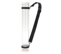 wueiooskj Cubo de bádminton para Entrenamiento, Pelotas, Tubo, portátil, Profesional, de Acero Inoxidable 304, Duradero, Ligero, para Almacenamiento de Baloncesto, Volante, 50 centímetros
