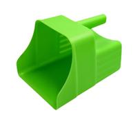 wueiooskj Cuchara de alimentación Cerrada Cuchara de alimentación Cerrada para ganaderos Caballos Que Ayuda a Mantener la higiene Mientras alimenta al Ganado Manera eficiente en Todo Momento Apilable