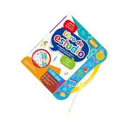 wueiooskj Español Para Niños Libro Lector Principiante Temprano Herramienta de Aprendizaje de Idiomas Con Sonidos Divertidos Contenido Interactivo Idioma Principiantes Cuentos Audio Inglés Niños Libro