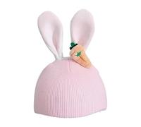 wueiooskj Funda para Casco de esquí de Nieve, práctica, Elegante, Divertida, Regalo cumpleaños, Funda para Casco Deportivo, Color Rosa P Ear, Oreja Conejo Rosa