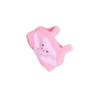 wueiooskj Halloween, Acción de Gracias, Año Nuevo, Mono muñeca Elegante y Bonito, Mono muñeca Moda, Disfraces, Ropa educativa, Regalos cumpleaños, muñecas 17, Rosa, 9 cm-10 cm