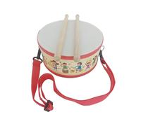 wueiooskj Instrumento de percusión étnica creativo, tambor de Para madera que estimula la imaginación y la interacción musical de los más pequeños. Instrumento musical, patrón de banda, 8 pulgadas