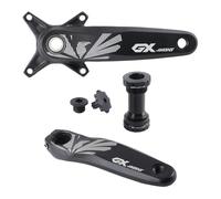 wueiooskj Juego de Brazo de biela para Bicicleta fácil instalación para Bicicletas montaña, biela 17,5 cm con pedalier