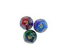 wueiooskj Juego de D12, Dados astrológicos, Dados de Constelaciones poliédricas, Juegos rol y Divertidas experiencias sociales con Amigos, Juego rol Constelaciones astrológicas, Estilo A