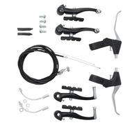 wueiooskj Juego de Frenos de Bicicleta de frenado Suave con sensación cómoda en la Mano, Adecuado para Varios Tipos de Bicicletas, Frenos de Bicicleta Plegables, Manillar fácil