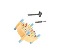 wueiooskj Juego de martillos de Aprendizaje para niños, Ideal para Fiestas Pound Toy, Que atrae la atención los niños y estimula el interés por Aprender. Juego combinación Colores para Golpear.