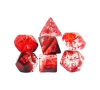 wueiooskj Juego de rol con Dados de múltiples Caras, Juguetes, Juegos y Juegos matemáticas, Apto para Todas Las Edades, Juego Dados D10, 16 mm, D6, D8, D10 y D4, Regalos Fiesta para