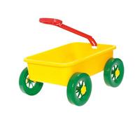 wueiooskj Juguete de vagón de Juguete para Actividades Playa, Coche para Tirar, para Patio Interior Junto al mar , Amarillo