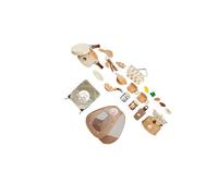 wueiooskj Juguetes de Cocina para niños, Juego de Equipo para Acampar, Carpa para Juegos imaginación, Experiencia Divertida, Aprendizaje Habilidades, Actividades Picnic al Aire Libre, Juguetes
