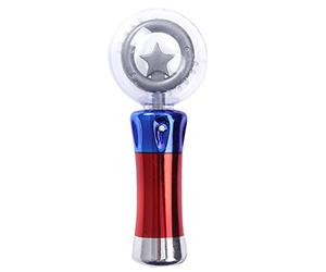 wueiooskj Light Up Wand Party Concert Stick Atmósferas Bola Brillante Cheerleading Lámpara de Mano inalámbrica Funciona con 19.5CM