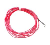 wueiooskj Línea de Mosca Trenzada Flotante Tenkara Línea cónica Versátil Que Garantiza un Rendimiento óptimo Mientras se Pesca Trucha con precisión Accesorios de Pesca, Rojo, 12 pies