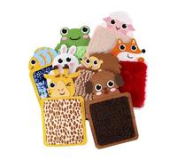 wueiooskj Los Juguetes sensoriales, los Azulejos texturizados con Temas de Animales, promueven un Entorno de Aprendizaje Atractivo para niños y Las Habilidades motoras Finas. Panel Paredes Surtido