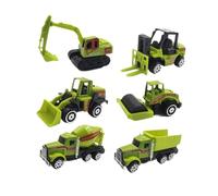 wueiooskj Mini Coches de simulación, camión de Juguete, Juguetes construcción para niños, Camiones Juguete, desarrollan Habilidades educativas tempranas con interacción Juego Divertida, vehículos