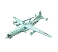 wueiooskj Modelo de aviación 4D Hecho a Mano a Escala 1/240 para Recuerdos de Fiesta, Escena Infantil, avión Transporte, 200 Air Early, 16 x 17.4 x 4 cm