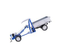 wueiooskj Modelo de tractor fundido a presión, vehículo tractor vintage, detalles impresionantes, regalo para niños, artículo de colección, adornos para el hogar, modelo cosechadora, vehículo agrícola