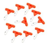wueiooskj Mosquetones giratorios de Resistencia Que mejoran Las técnicas de Pesca con una rotación Flexible y un Rendimiento confiable. Mosquetón de Enclavamiento con Doble