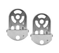 wueiooskj Pedales de Acero Plegables para Bicicleta, reposapiés duraderos y de Resistencia, Antideslizantes, más prácticos y Seguros. Pedales Traseros Plegables y Antideslizantes.