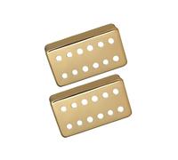wueiooskj Repuestos para guitarra. Cubiertas para pastillas de 50/52 mm de espaciado. Cobre resistente. Excelente control de ruido. Espaciado entre polos. Cubierta para pastillas, Oro, 6.98 cm