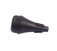 wueiooskj Silenciador de saxofón, instalación práctica, suministros de saxofón, accesorio de práctica de aluminio, trompeta silenciosa, amortiguador de sonido multicolor, Negro