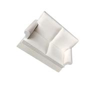 wueiooskj Sofá de casa de muñecas en Miniatura Exquisitos Accesorios para Madera y Tela Que se adaptan a una Amplia Gama Estilos Casas muñecas adecuados para Adornos decoración Dormitorio y