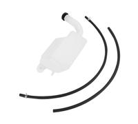 wueiooskj Tanque de depósito de refrigerante para radiador ATV duradero Tanque refrigerante repuesto eficiente para LTZ400 Componentes premium fáciles instalar Depósito radiador ATV con manguera