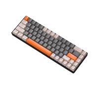 wueiooskj Teclado mecánico de Modo Dual con ángulo Dorado para un Funcionamiento cómodo, Construido con Ejes mecánicos Muy duraderos, Tipo 7