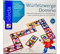 Würfelzwerge Domino Selecta Juego De Madera Para Niños 63004
