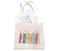 WUERKIYA Álbum Inspirado en el Bolso para Mujer, Bolsa de Lona con diseño de álbum de Cantante, Bolsa de Hombro para Amantes de la música, Reutilizable, Regalo Ideal para los Amantes de los