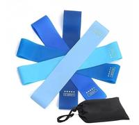 WUERKIYA Título: Banda Elástica para Ejercicios - Cinta de Resistencia para Músculos, Pilates y Fitness - Mini Bandas elásticas - Gomas Elásticas para Gimnasio, Ejercicios y Glúteos - Banda