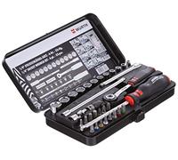 Würth 096511 32 Surtido de Llaves de Tubo de 1/4 Pulgada, 33 Piezas