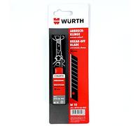 -Würth 4050382482266 - 10 cuchillas de repuesto muy afiladas,18 mm